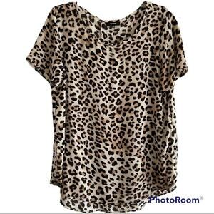Premise leopard print blouse